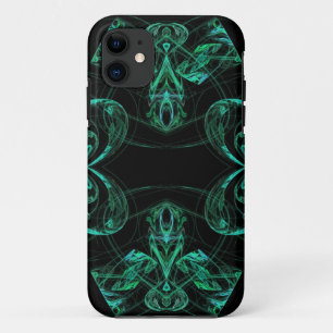 Capa Para iPhone 11 iPhone 5 Verde e Preto - ID personalizada de gabin