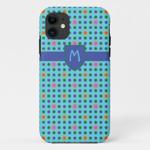 Capa Para iPhone 11 iPhone 5 Xtreme Personalizado do Monograma Bolinha