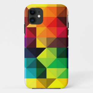 Capa Para iPhone 11 iPhone Colorido de Vetor de Padrão Geométrico