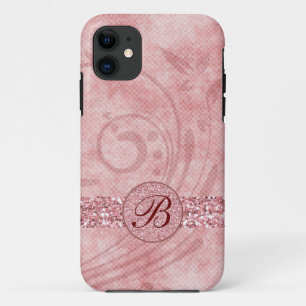 Capa Para iPhone 11 iPhone cor-de-rosa do brilho 5 casos