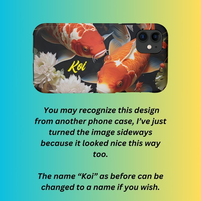 Capa Para iPhone 11 iPhone da carpa KoiPad/caixa iPad (Criador carregado)