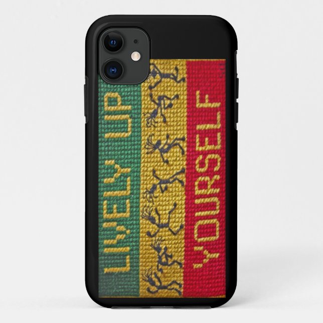 Capa Para iPhone 11 iphone de dança reggae vivo5 (Verso)