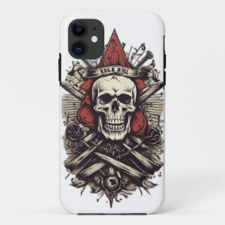 Capa Para iPhone 11 iPhone / iPad case : design de crânio e osso