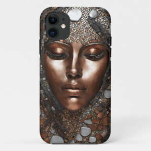 Capa Para iPhone 11 iPhone / iPad case Womens Copper Mosiac Face