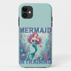 Capa Para iPhone 11 iPhone / iPad Caso Sereia no Treinamento