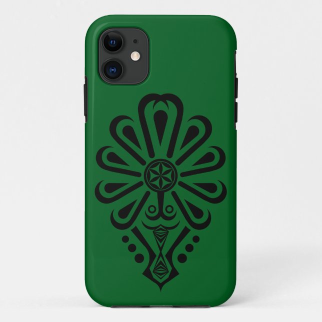 Capa Para iPhone 11 iPhone / iPad Padrão folk de planalto polonês (Verso)
