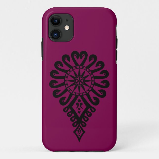 Capa Para iPhone 11 iPhone / iPad Padrão folk de planalto polonês (Verso)