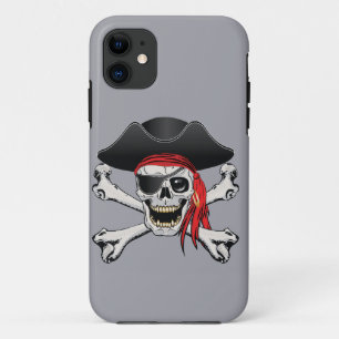 Capa Para iPhone 11 iPhone / iPad Skull Pirate
