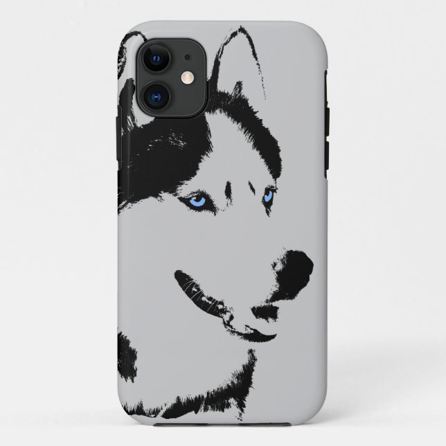 Capa Para iPhone 11 iPhone ronco 5 exemplos do Malamute do rouco (Verso)