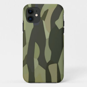 Capa Para iPhone 11 iPhone vetor de camuflagem