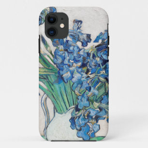 Capa Para iPhone 11 Írisos azuis de Vincent Van Gogh Belas Artes