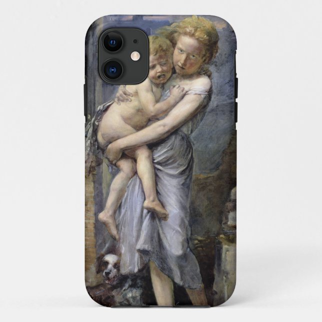 Capa Para iPhone 11 Irmão e irmã (Verso)