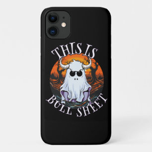 Capa Para iPhone 11 Isso é besteira - folha de boo engraçada