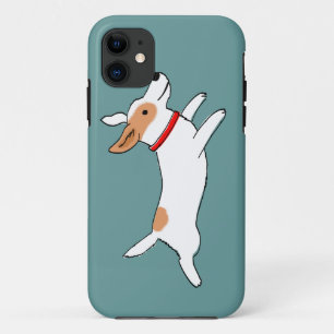Capa Para iPhone 11 Jack Russell Terrier Feliz Correndo - Cachorro Fof