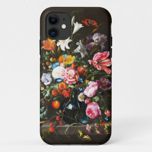 Capa Para iPhone 11 Jan Davidsz de Heem, Vase das Flores, 1670