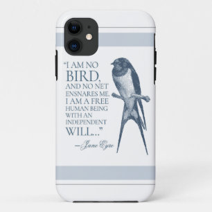 Capa Para iPhone 11 Jane Eyre - Não Sou Pássaro - Engula