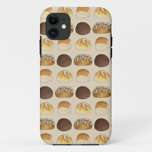 Capa Para iPhone 11 Janto Pão Pão Torna Panificação Panificação Panorâ (Verso)