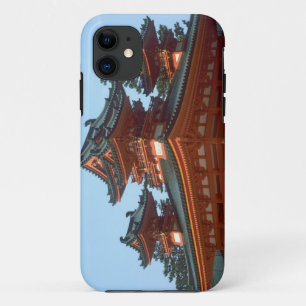 Capa Para iPhone 11 Japão, Quioto, templo colorido Heian Jingu,
