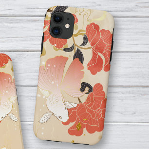 Capa Para iPhone 11 Japonês Floral