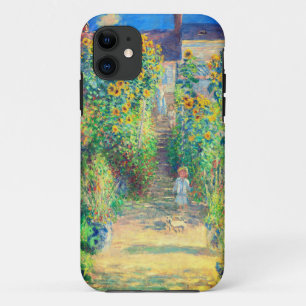 Capa Para iPhone 11 Jardim da Flor Monet