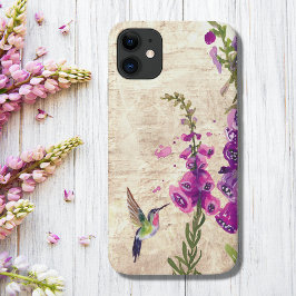 Capa Para iPhone 11 Jardim das Flores de Feijão e Feijão