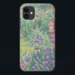Capa Para iPhone 11 Jardim de Giverny por Claude Monet<br><div class="desc">Claude Monet - Jardim em Giverny. Linda pintura impressionista de um jardim em Giverny por Claude Monet.</div>