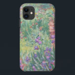 Capa Para iPhone 11 Jardim de Giverny por Claude Monet<br><div class="desc">Claude Monet - Jardim em Giverny. Linda pintura impressionista de um jardim em Giverny por Claude Monet.</div>