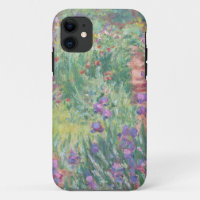 Jardim de Giverny por Claude Monet