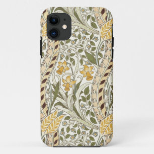 Capa Para iPhone 11 Jardim de Narcisos Flor Clássica Bota William Morr