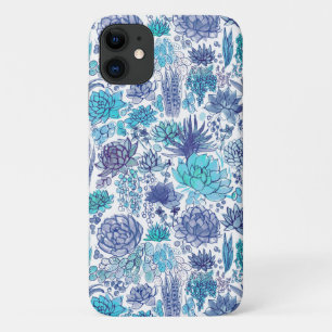 Capa Para iPhone 11 Jardim de Sucultura