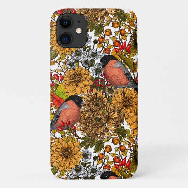 Capa Para iPhone 11 Jardim do outono 1 (Verso)