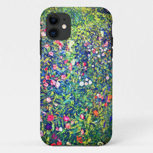 Capa Para iPhone 11 Jardim Italiano Gustav Klimt