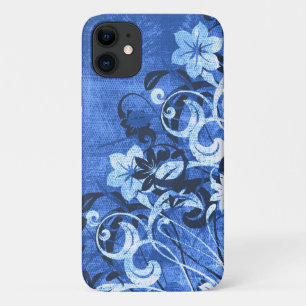 Capa Para iPhone 11 Jardim Urbano (Azul)