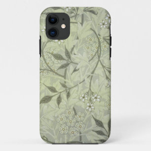 Capa Para iPhone 11 Jasmim Botânico Vintage Antigo William Morris