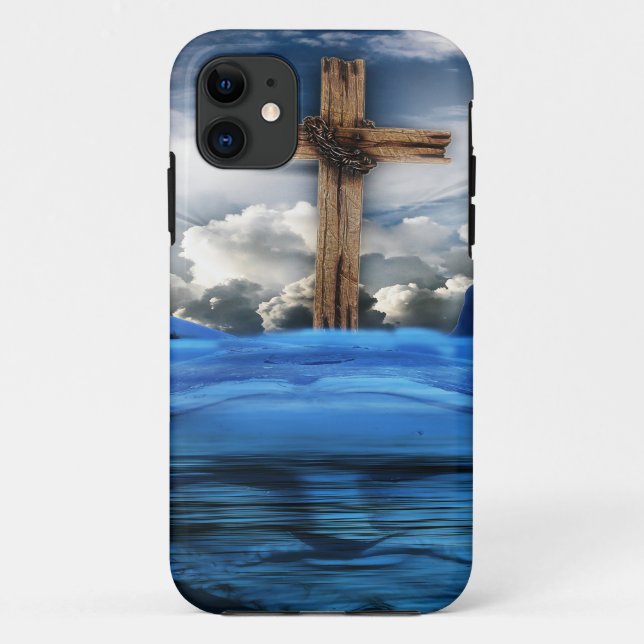 Capa Para iPhone 11 Jesus-717 (Verso)