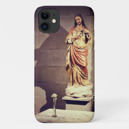 Capa Para iPhone 11 Jesus e uma Rosa Branca Única