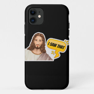 Capa Para iPhone 11 Jesus, Eu Vi Isso