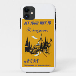 Capa Para iPhone 11 Jet Your Way to Rangoon