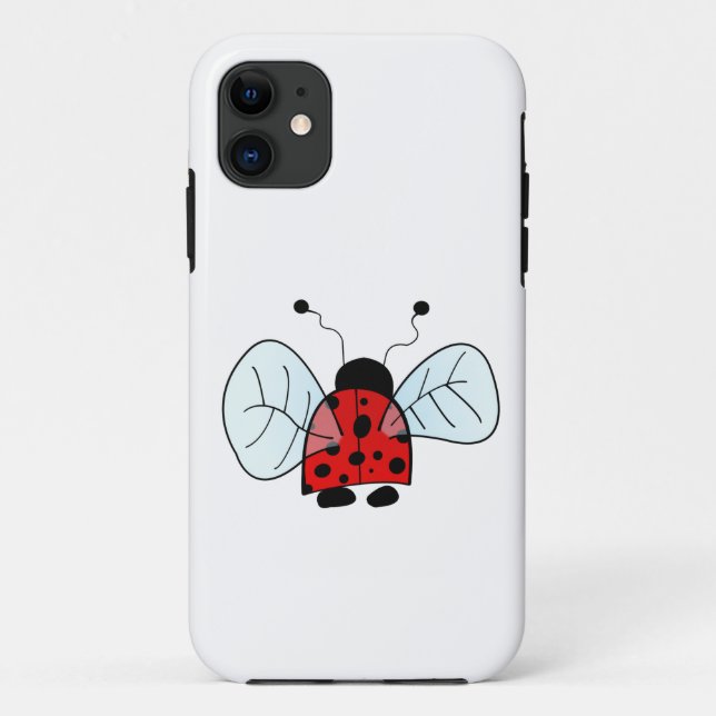 Capa Para iPhone 11 Joaninha  (Verso)