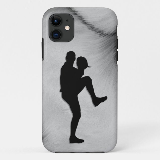 Capa Para iPhone 11 Jogador de Baseball Pitcher Winduz (Verso)