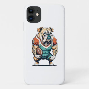 Capa Para iPhone 11 Jogador de Basquete Amante de Cachorros