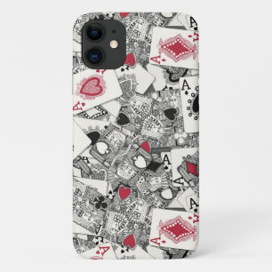 Capa Para iPhone 11 jogar cartas