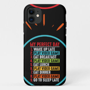 Capa Para iPhone 11 Jogar meus Videos games de Reprodução do Dia Per
