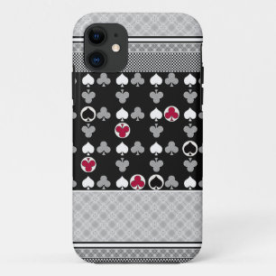 Capa Para iPhone 11 Jogo de Cartão de Poker
