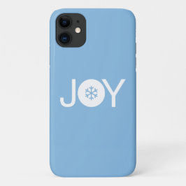 Capa Para iPhone 11 Joy Christmas Blue iPhone 11 Case