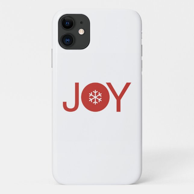 Capa Para iPhone 11 Joy Christmas iPhone 11 Case (Verso)
