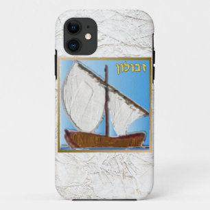 Capa Para iPhone 11 Judaica 12 Tribos de Israel Zebulun Arte
