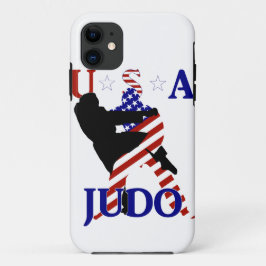 Capa Para iPhone 11 JUDO DAS Artes Marciais Patrióticas dos EUA