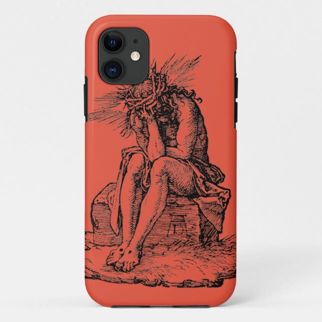 Capa Para iPhone 11 Julgamento de Jesus Cristo (Verso)