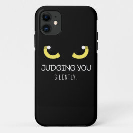 Capa Para iPhone 11 Julgando você tema silencioso
